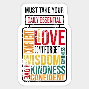 Inspirational quotes about life Sticker